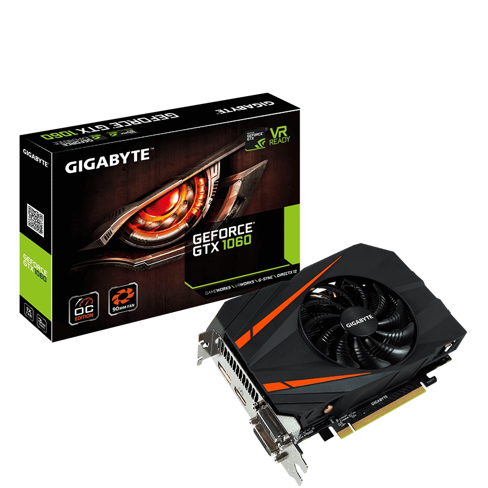 Gigabyte GTX 1060 Mini ITX OC Edition 3GB